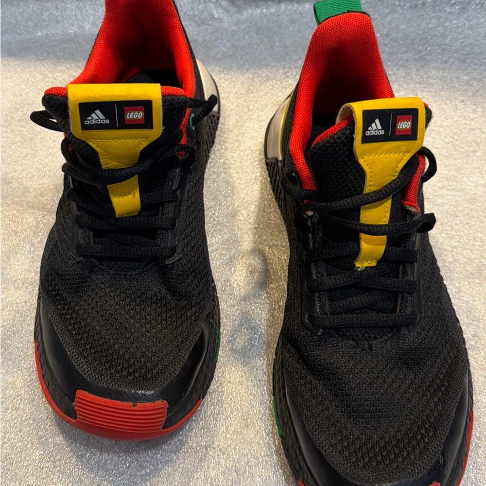 Adidas x LEGO sport pro Black and Red Sneakers size 6